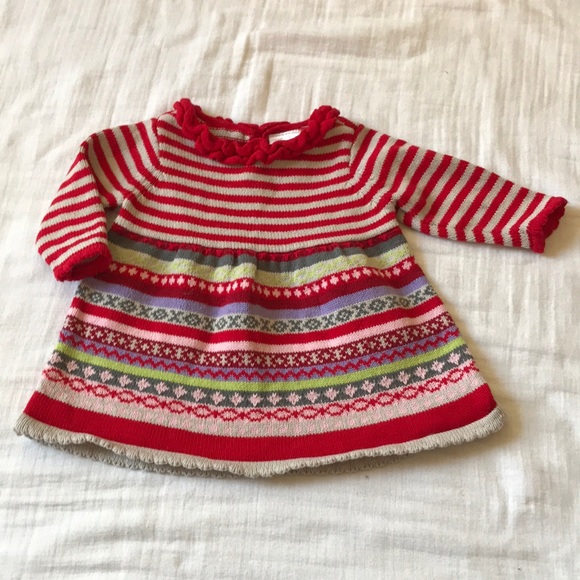 Hanna Andersson Other - Hanna Andersson holiday knit dress